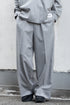 【SHEIK YERBOUTI】"SUPER120'S WOOL FRANNEL EASY TROUSERS"